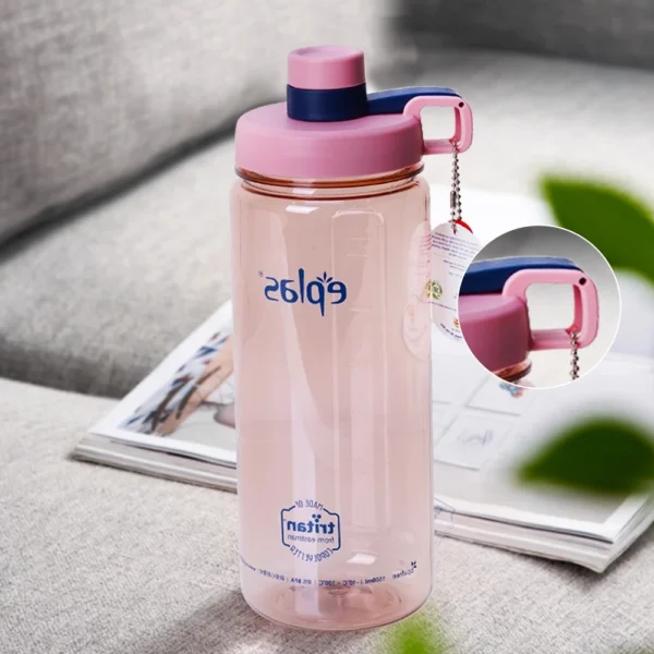 eplas BPA Free Portable Big Volume Elegant Drinking Water Bottle Tumbler 1500ml