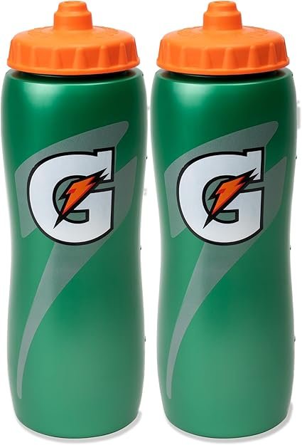 Gatorade 32 Oz Squeeze Water Sports Bottle