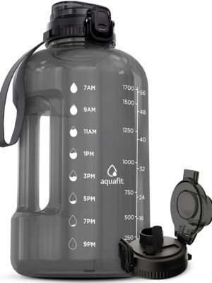 AQUAFIT 64 oz Water Bottle with Time Marker