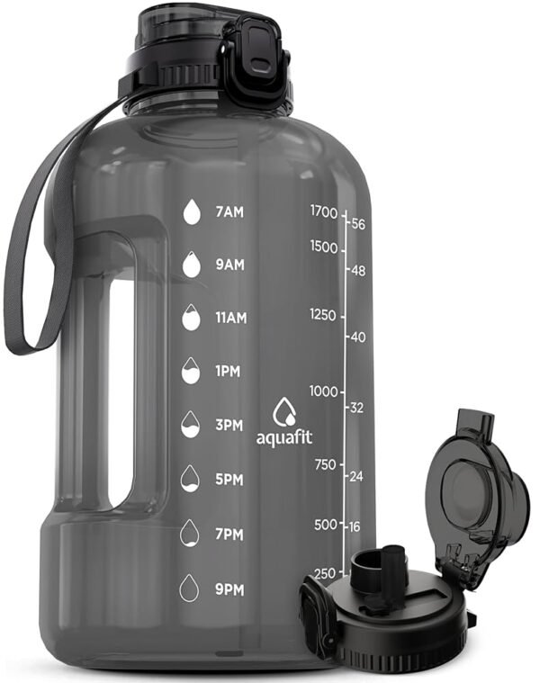 AQUAFIT 64 oz Water Bottle with Time Marker
