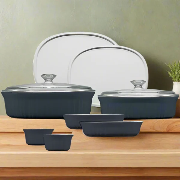 CorningWare French Colors 10 piece Bakeware Set