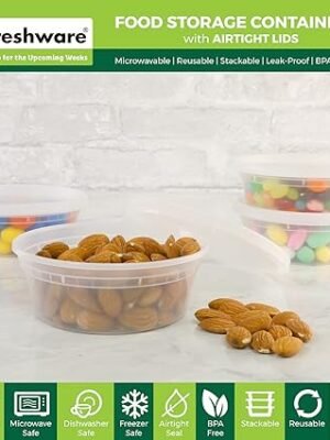 Freshware Food Storage Containers 50 Set